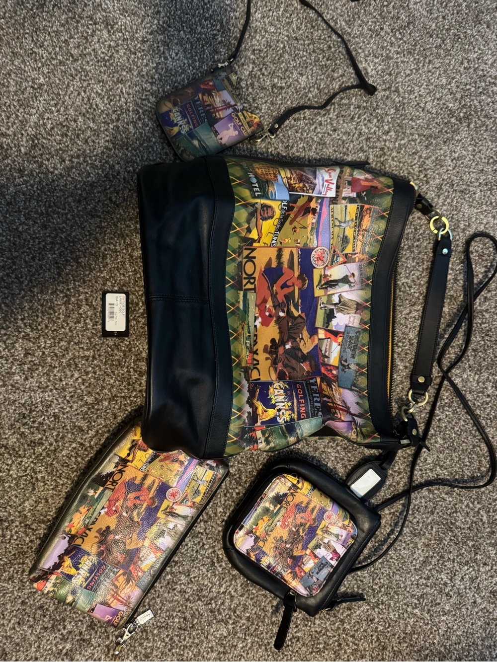 JCON Los Angeles 4 Piece Bag Set